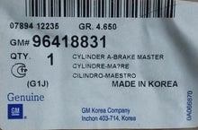 Load image into Gallery viewer, J96418831 Brake Master Cylinder Optra Spare Parts