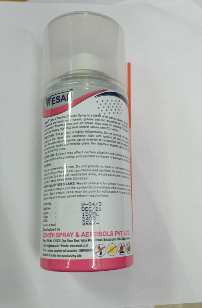 THROTTLE BODY CLEANER FOR ALL CARS