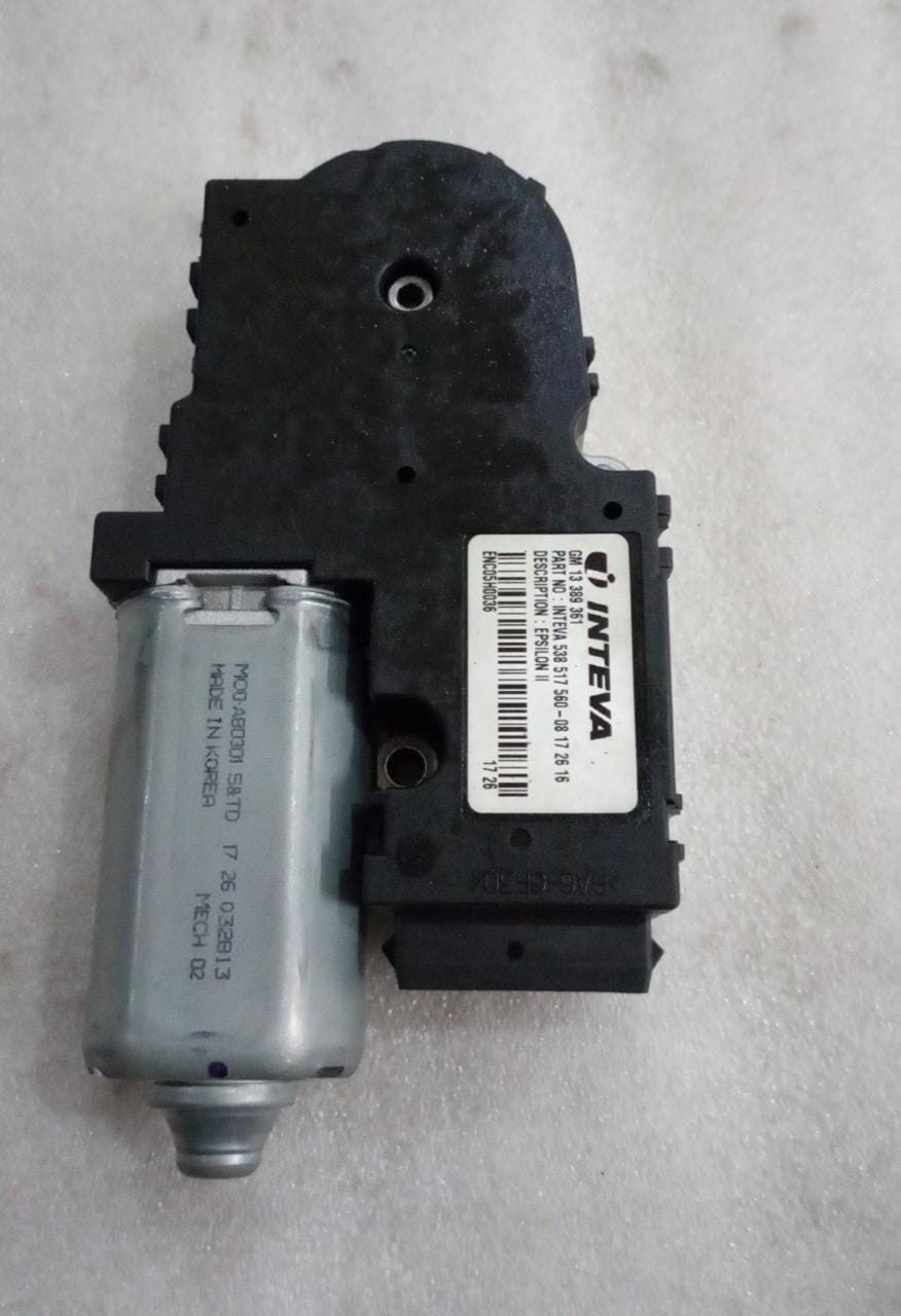 MOTOR SUN RF WDO W CONT MDL CRUZE J13389361