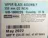 WB18002S    Wiper Blade 22 inch