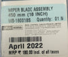 WB180018S    Wiper Blade 18 Inch