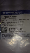 Load image into Gallery viewer, Maruti Suzuki Ertiga Glow Plug 18550M86J00