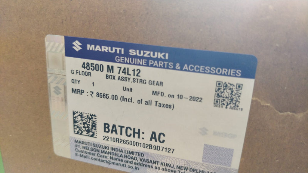 BOX ASSYSTRG GEAR 48500M74L12