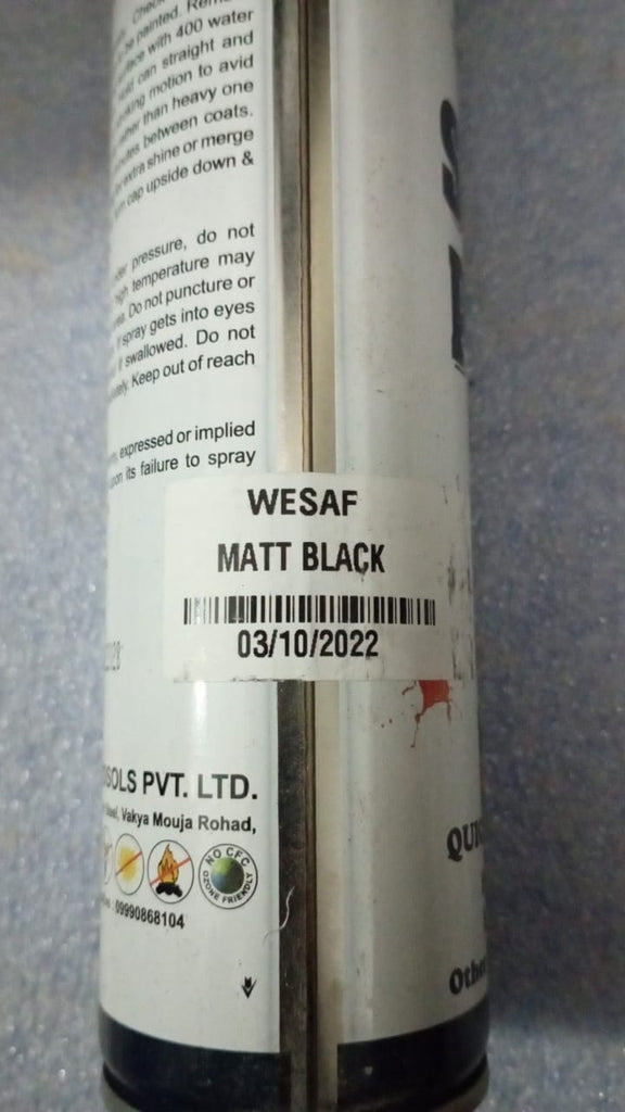 WESAF MATT BLACK PAINTING SPRAY