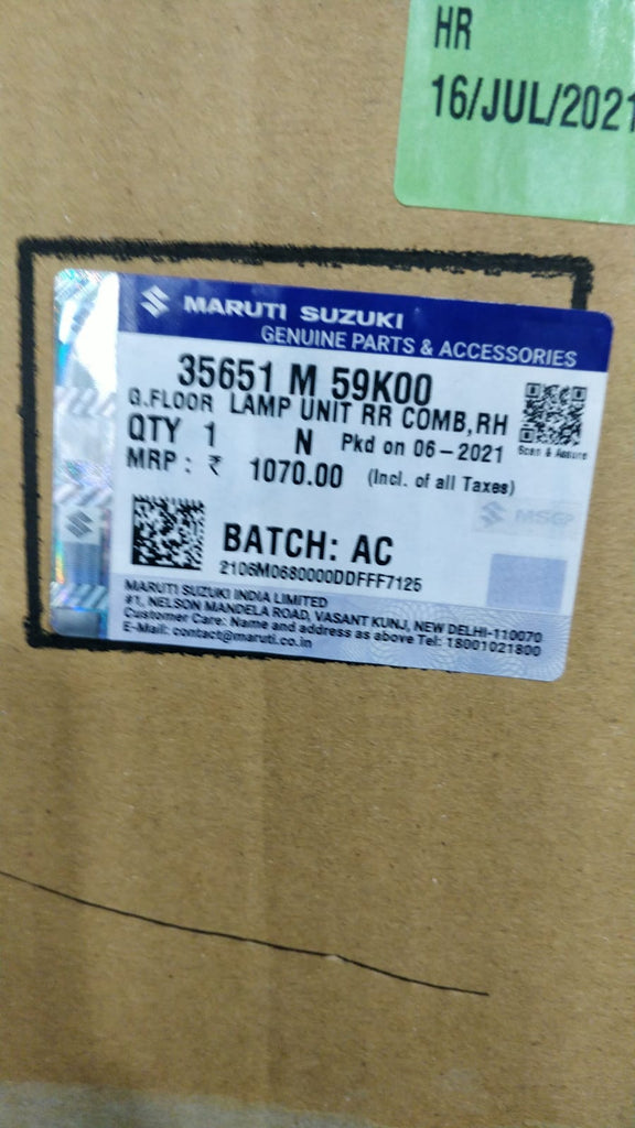 LAMP UNIT RR COMBRH 35651M59K00