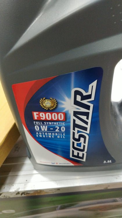 F-9000 Ow-20  Full Synthetic Automobile Engine Oil Maruti 3.5 ltr