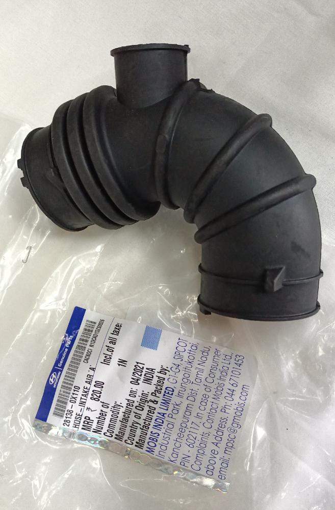 CarTrends Air Cleaner Hose I-10, spare part for vehicle air intake system, flexible black rubber hose in close-up image.