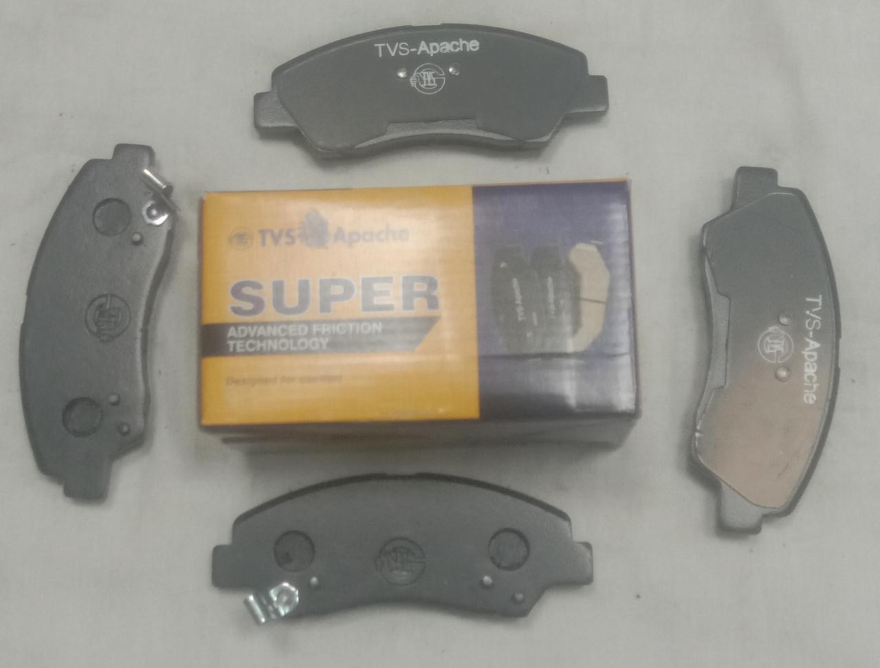 CarTrends front brake pad for Hyundai i10 Grand, close-up view of the replacement brake component.