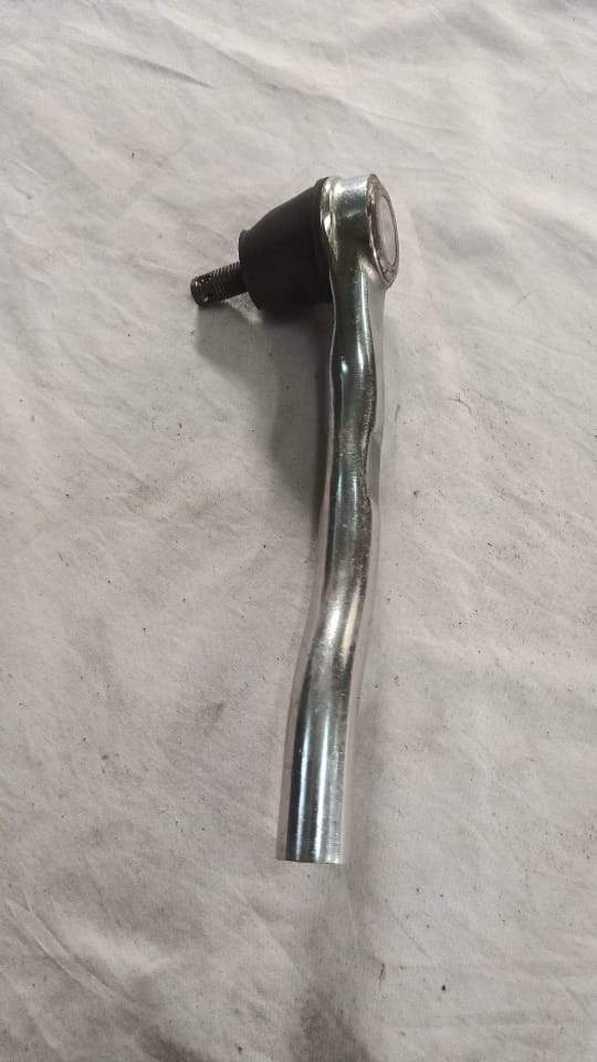 CarTrends Honda tie rod end spare part, showing the metal component used for steering linkage in a vehicle.