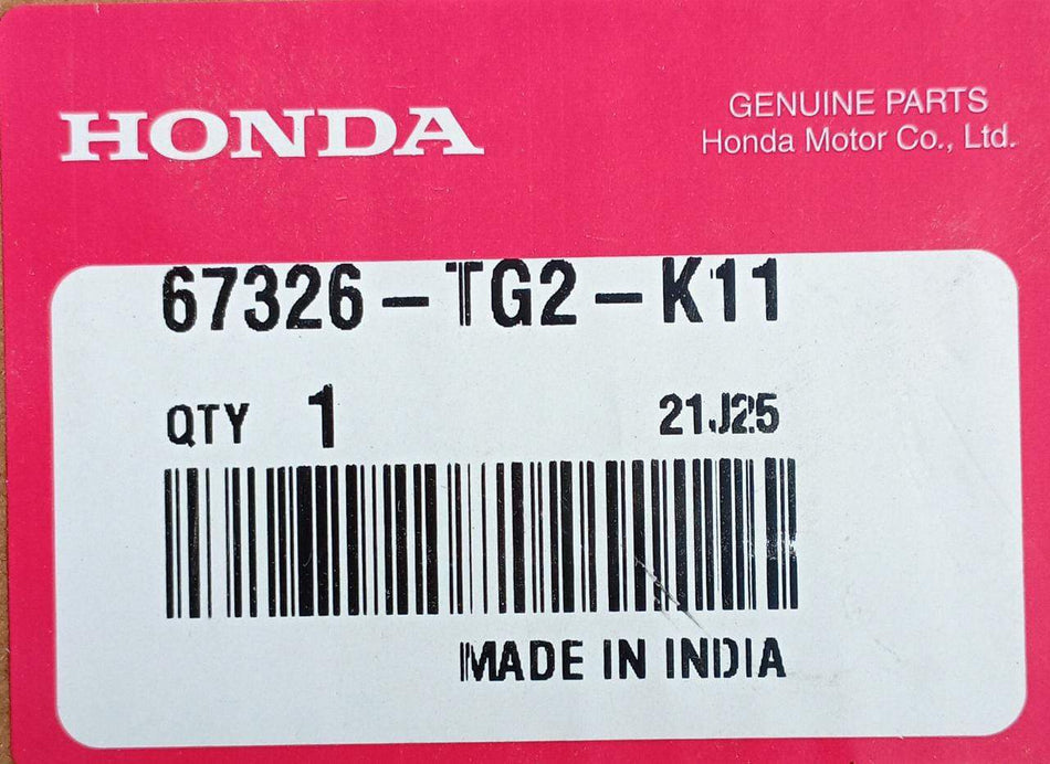 CarTrends Door Tape for Amaze front right side, vehicle spare part, close-up of adhesive strip on white background.