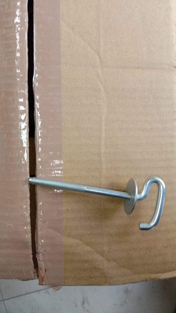 CarTrends STEPNI BOLT for Maruti Alto spare parts, close-up of shiny metal bolt on a white background.