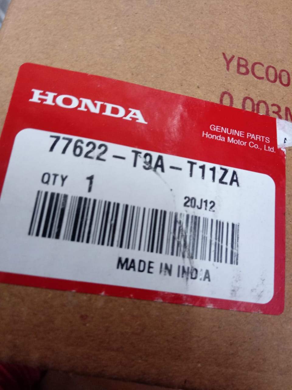 CarTrends Honda City Type 6 right side AC vent, spare part for vehicle ventilation system, shown in close-up image.