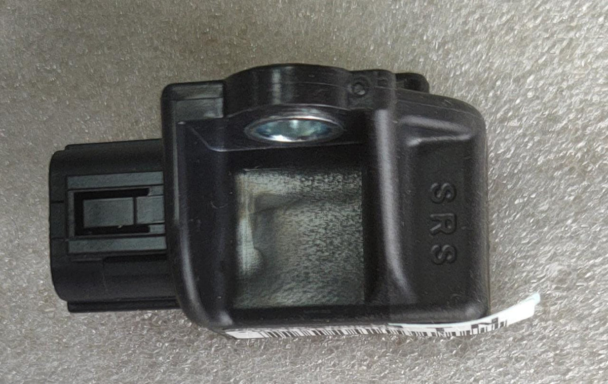CarTrends Honda City front crash sensor assembly, spare parts, black plastic with wiring for vehicle safety system.
