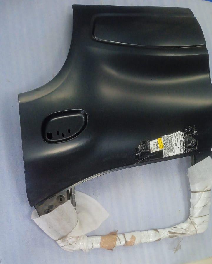Rear left door assembly for Renault Kwid by CarTrends, spare part image showing the car door and hinge area.