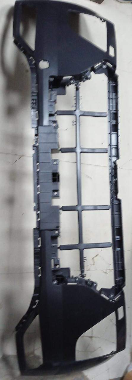 CarTrends front bumper for Creta and Alcazar, spare part, visible in the image with mounting details and new model design.
