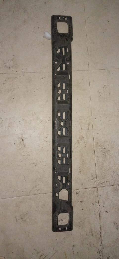 CarTrends absorber bumper energy for I10 front, spare part, close-up view showing installation area on the vehicle.
