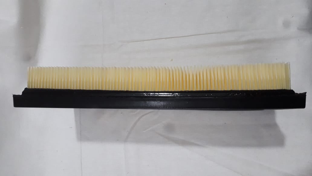 CarTrends diesel air filter for Toyota Etios, spare part AF4083PU, showing the clean, fitted air filter inside packaging.