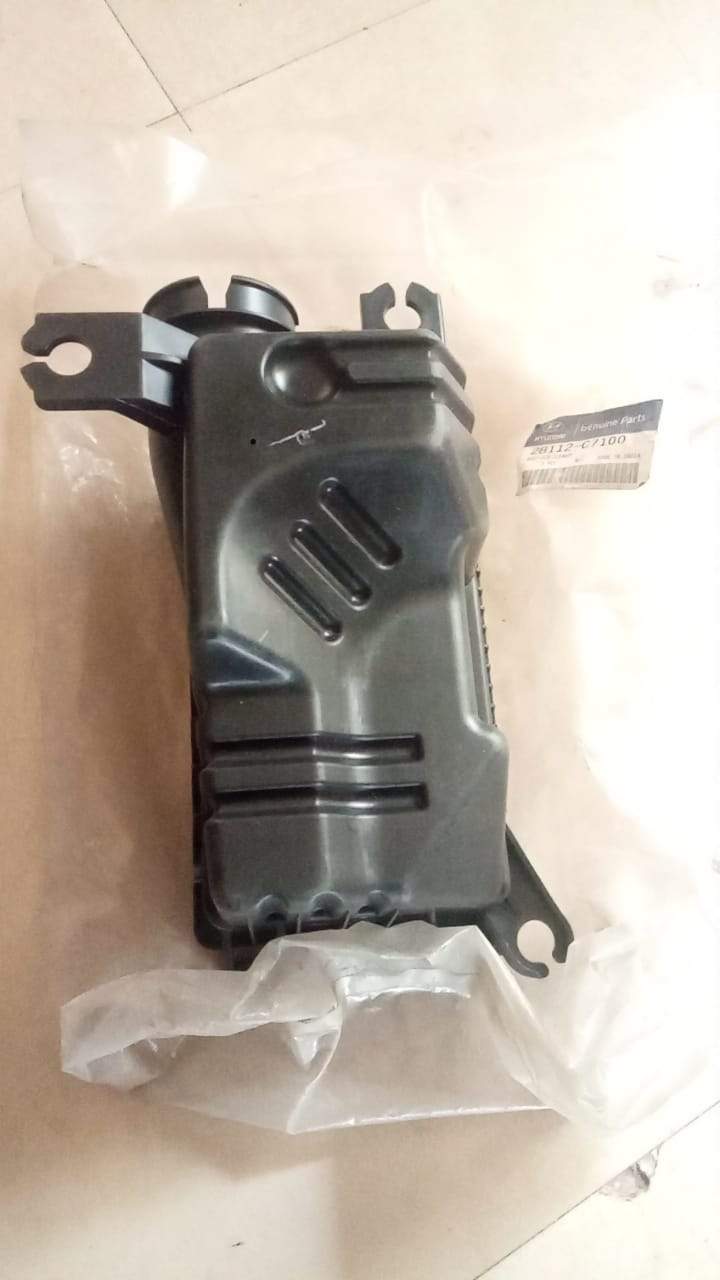 CarTrends diesel air filter for I20 lower model, automotive spare part shown in the image.