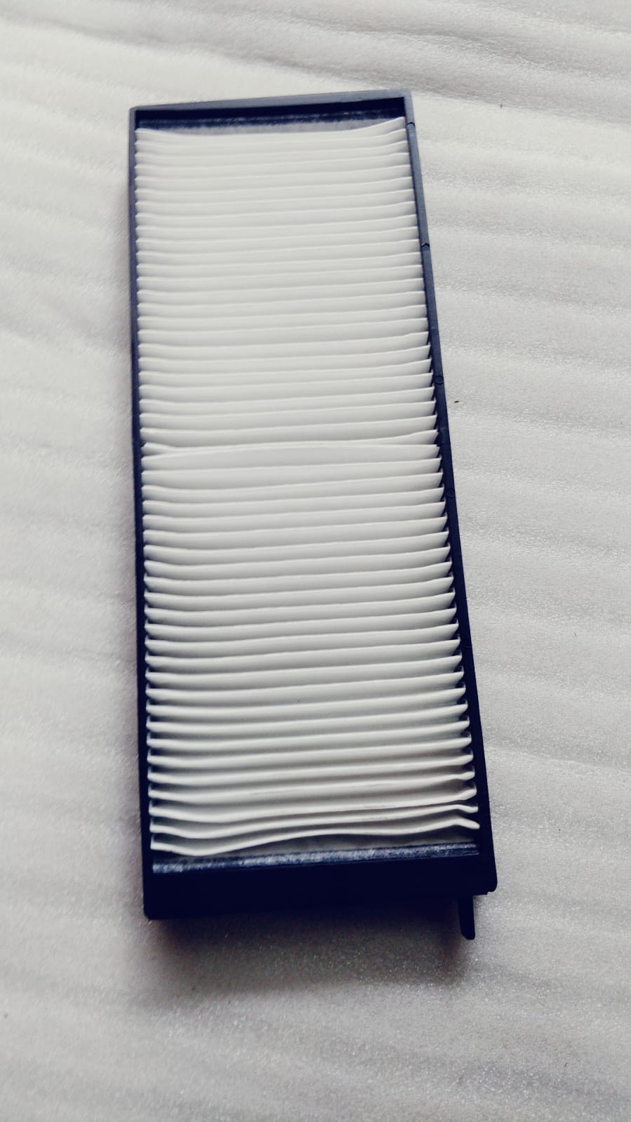 CarTrends interior air filter for XUV500 1st gen, spare part, showing the clean filter element in the image.