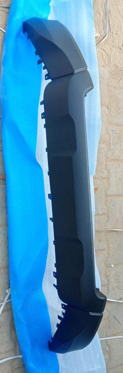 CarTrends lower bumper for Ford EcoSport old model, spare parts replacement, shown in black with mounting points visible.