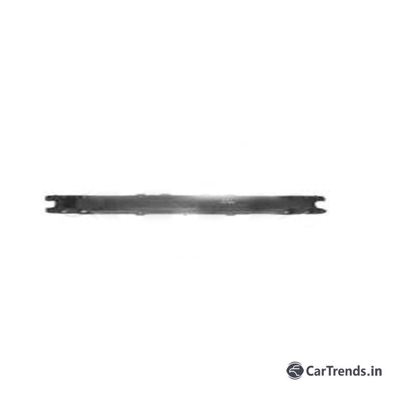 Chevrolet Optra front bumper bar spare part by CarTrends, black metal with mounting brackets for vehicle repair or replacement.