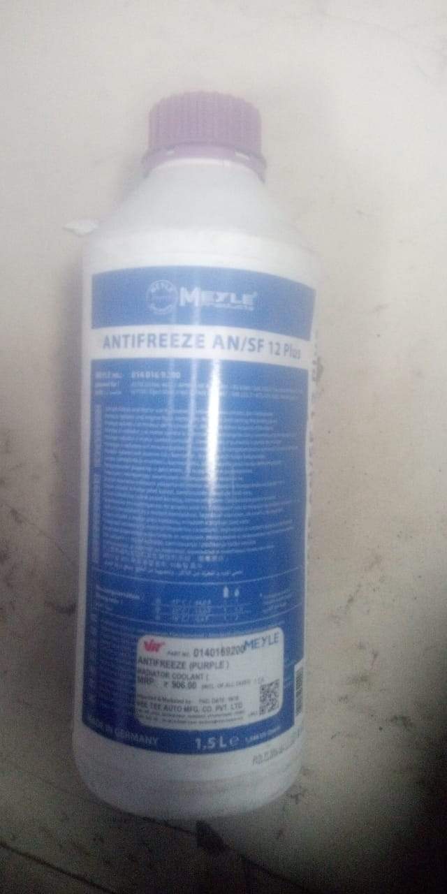 CarTrends coolant and antifreeze in purple, 1.5L, suitable for all car types, spare parts for engine cooling system
