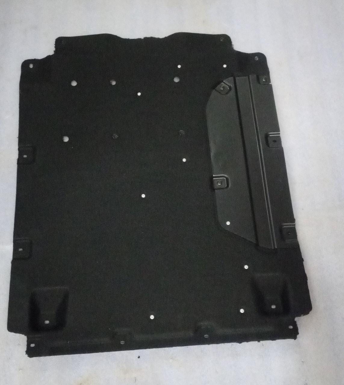 CarTrends spare engine cover component for under 72410M54T01, showing the black plastic part with mounting points.