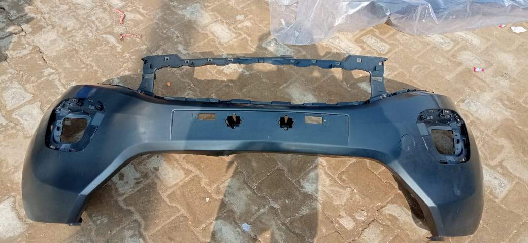 CarTrends fog lamp cover for Tata Nexon, right side, spare part shown in the image with a close-up view of the front bumper.