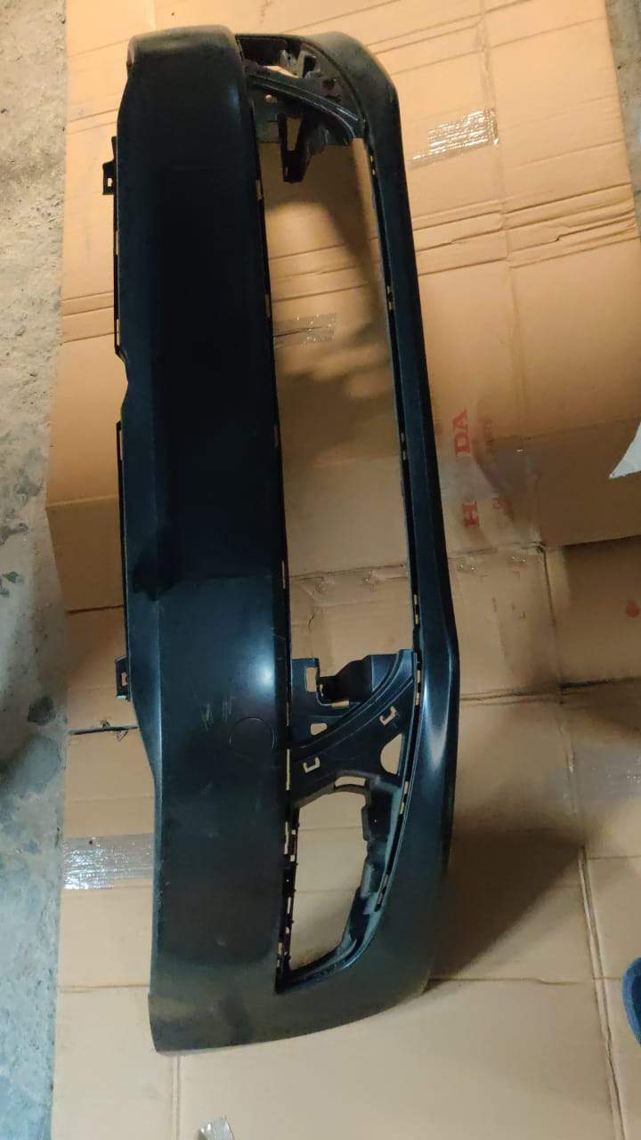 CarTrends Volkswagen Polo front bumper spare part, #6RG807221GRU, showing the bumper's design and mounting points.