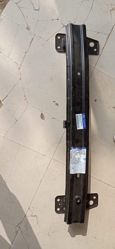Front bumper rail for Xcent car by CarTrends, spare parts image showing the black metal bumper rail component.
