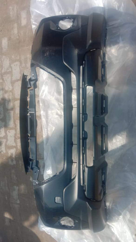 CarTrends front bumper spare part for WRV vehicle, showing a close-up of the bumper's design and mounting points.