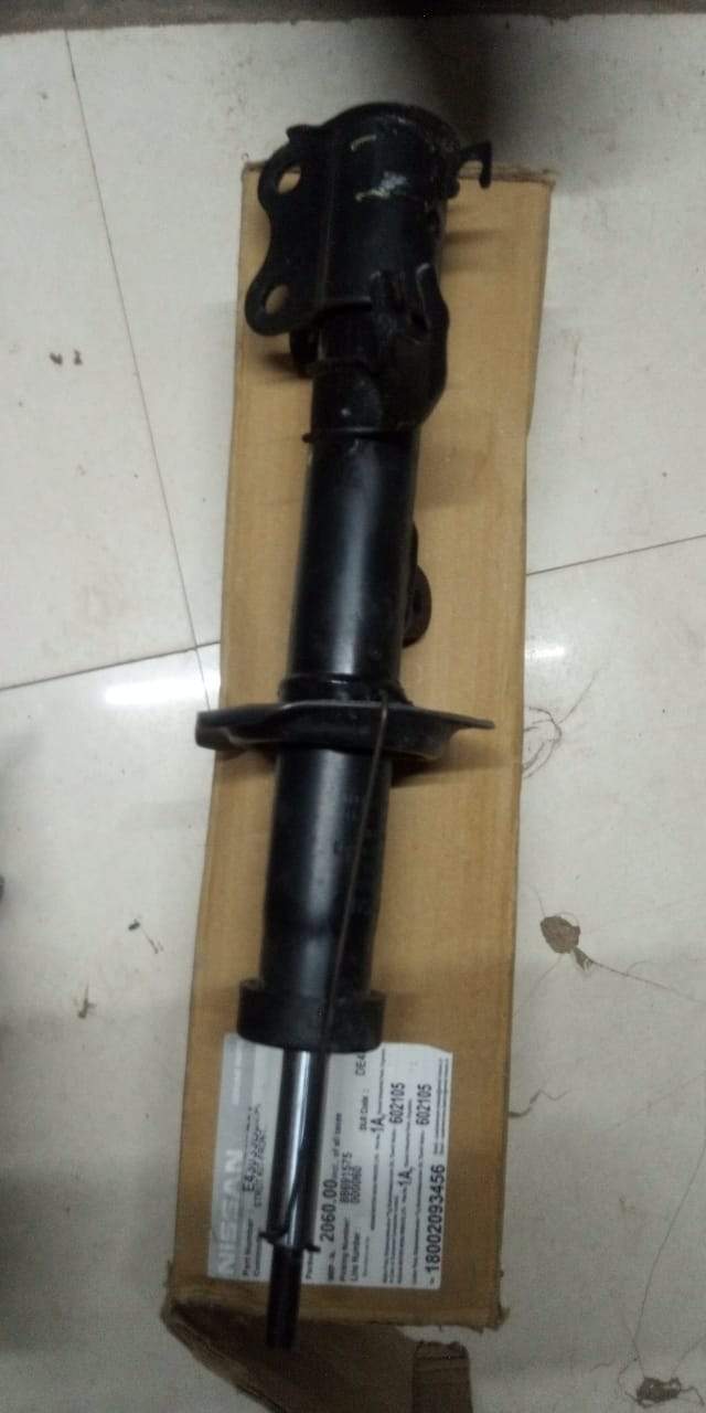 CarTrends Nissan Sunny LH front shock absorber spare part, visible from the image showing the shock's details and mounting points.