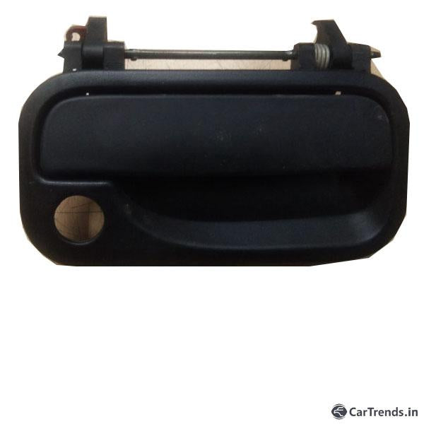 CarTrends Handle A outer door RH spare part, showing a close-up of the black exterior door handle for vehicle replacement.