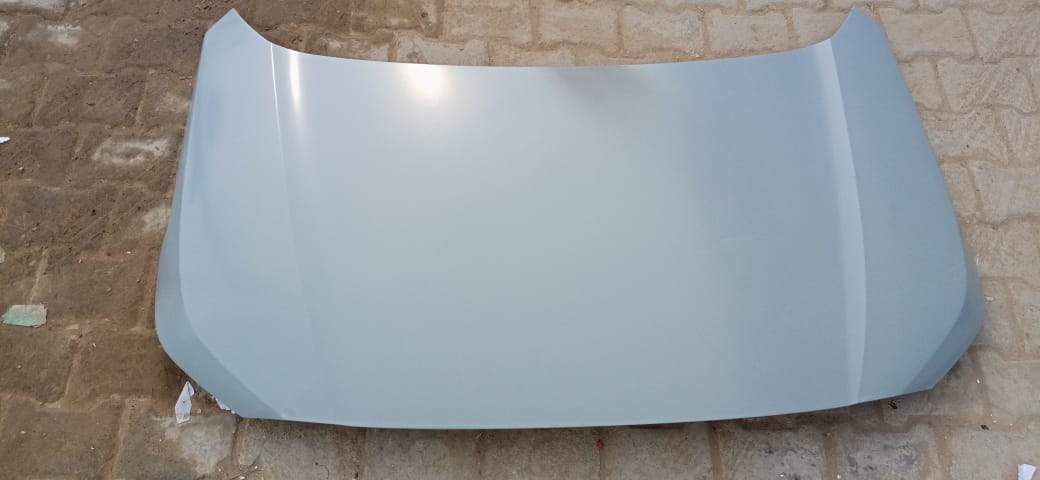 CarTrends Hood Amaze Type 3 spare part, metal car hood component with mounting points, for vehicle repair and replacement.