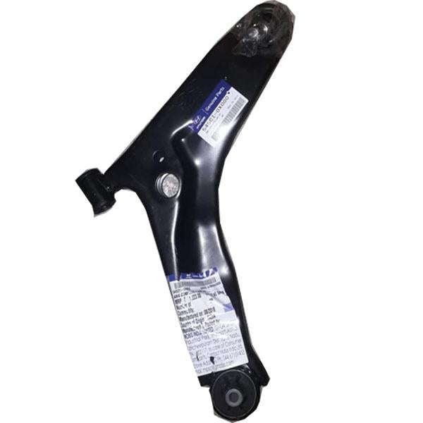 Hyundai i10 CarTrends track control arm spare part, close-up view showing metal component for vehicle suspension.