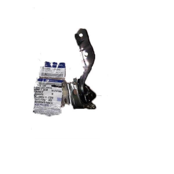 Hyundai i20 bonnet hinge spare part by CarTrends, showing the metal hinge component for vehicle bonnet opening.