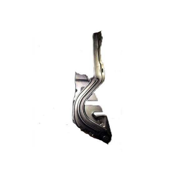 CarTrends Hyundai i20 bonnet hinge spare part, image showing the black hinge component for vehicle repair.