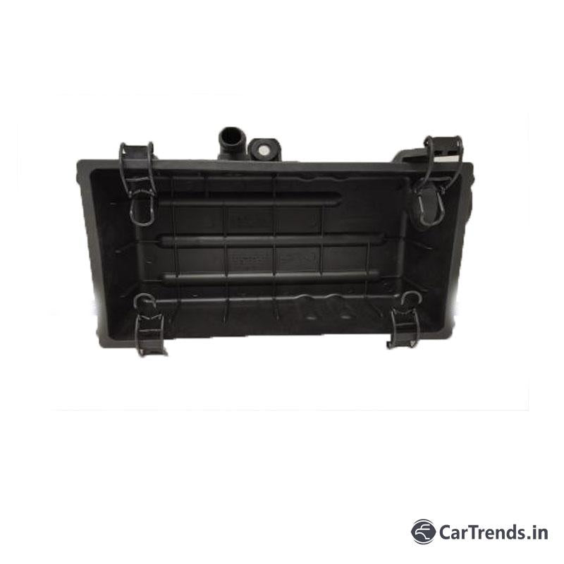 CarTrends Hyundai Santro I10 Accent Verna air cleaner body spare part, front view showing filter housing and mounting points.