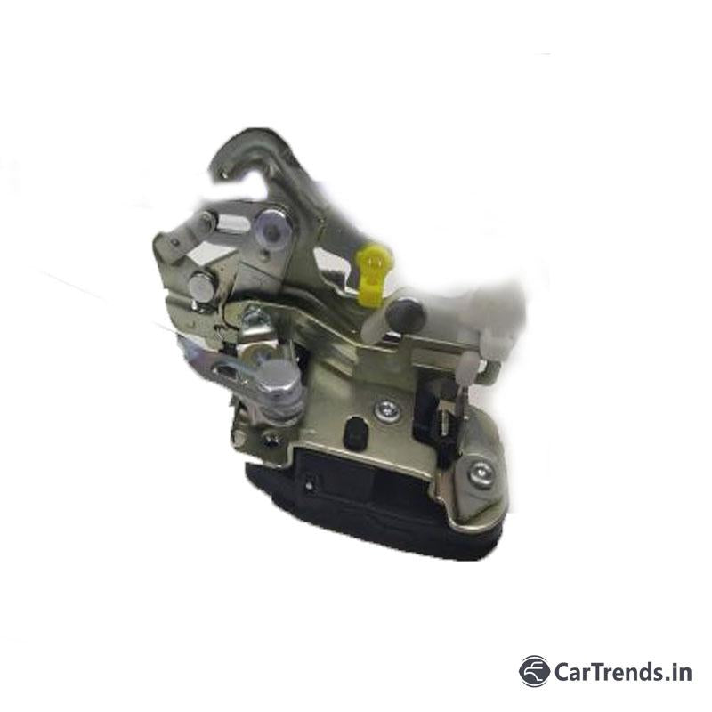 Hyundai Santro rear left latch door spare part by CarTrends, showing the latch mechanism for vehicle security and access.