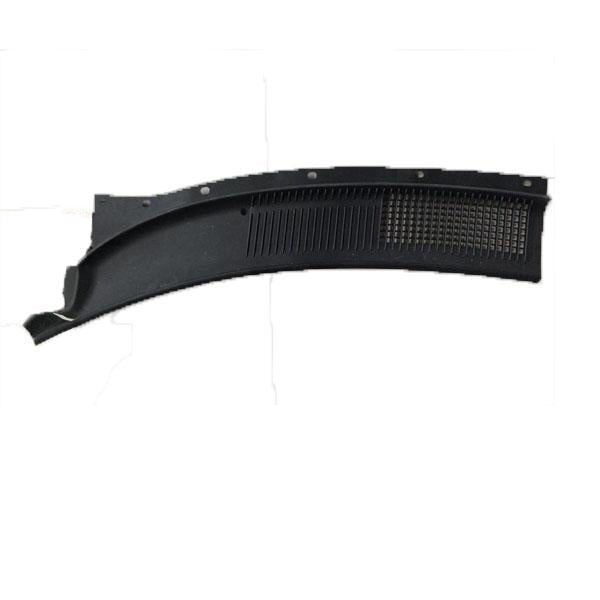 Hyundai Santro windscreen cowling top cover, left side, CarTrends spare part showing the black plastic exterior component