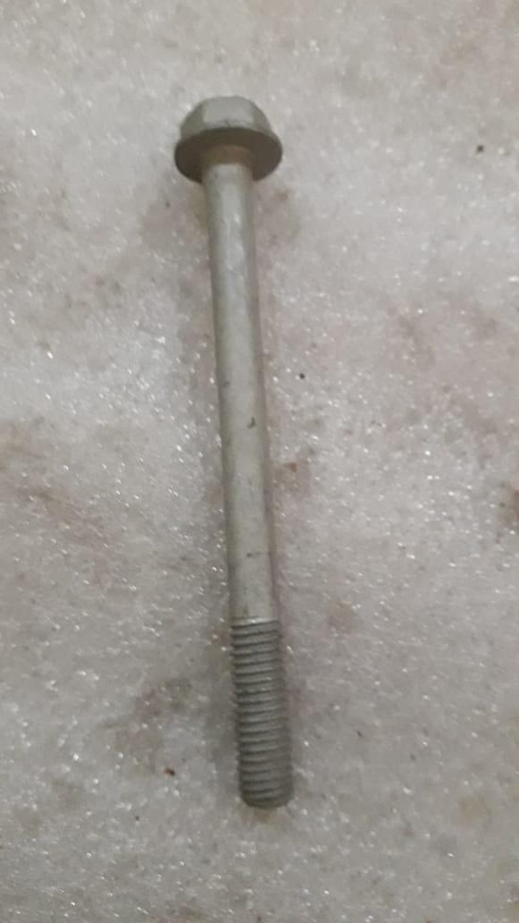 CarTrends AC compressor bolt for Cruze, close-up of the spare parts showing the metal bolt in natural lighting.