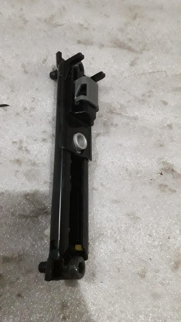 CarTrends seat shoulder belt guide adjuster for Chevrolet Cruze, spare part bracket shown in close-up image.