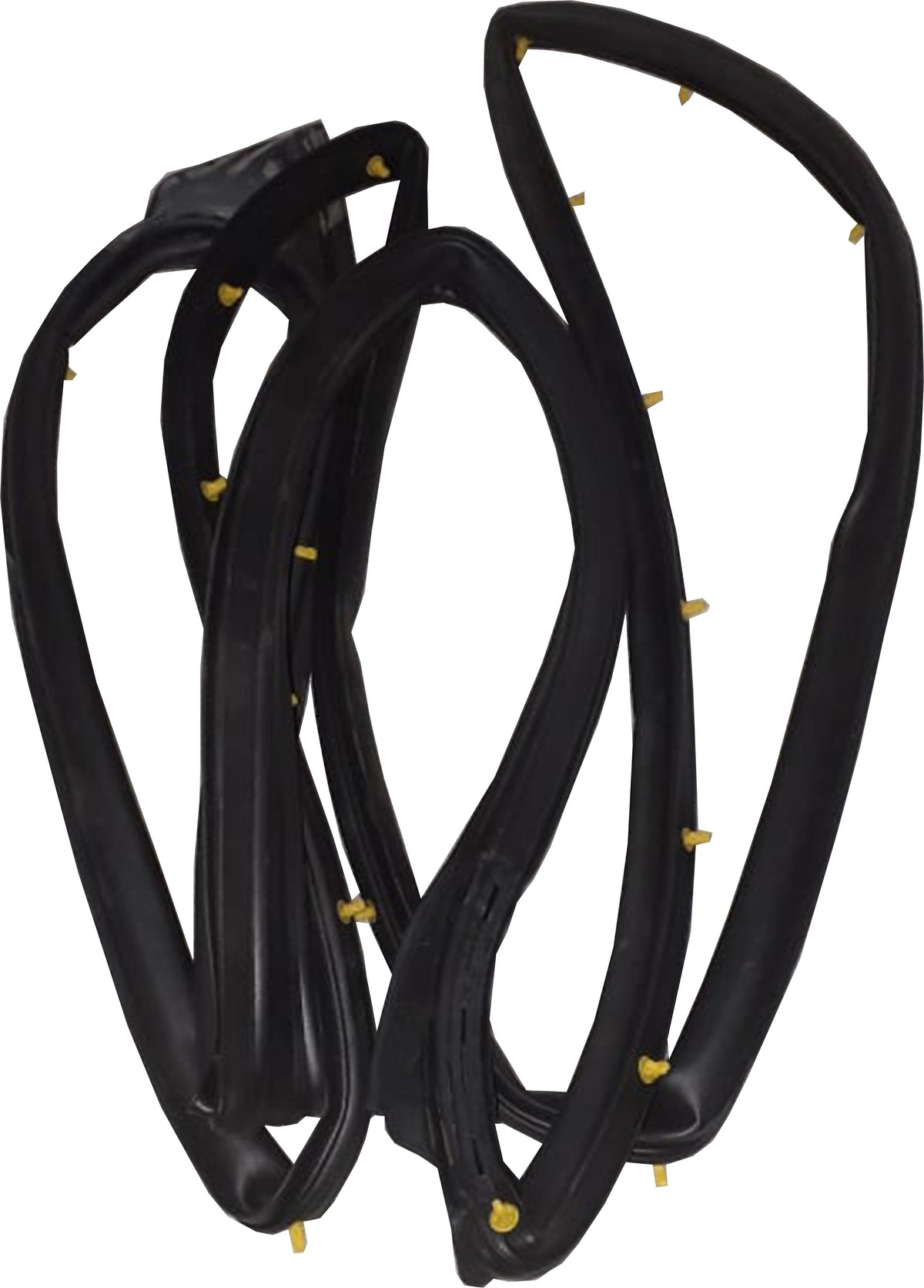 CarTrends front left door weatherstrip for J24518864 Enjoy model, spare door seal part, visible rubber weatherproof seal.
