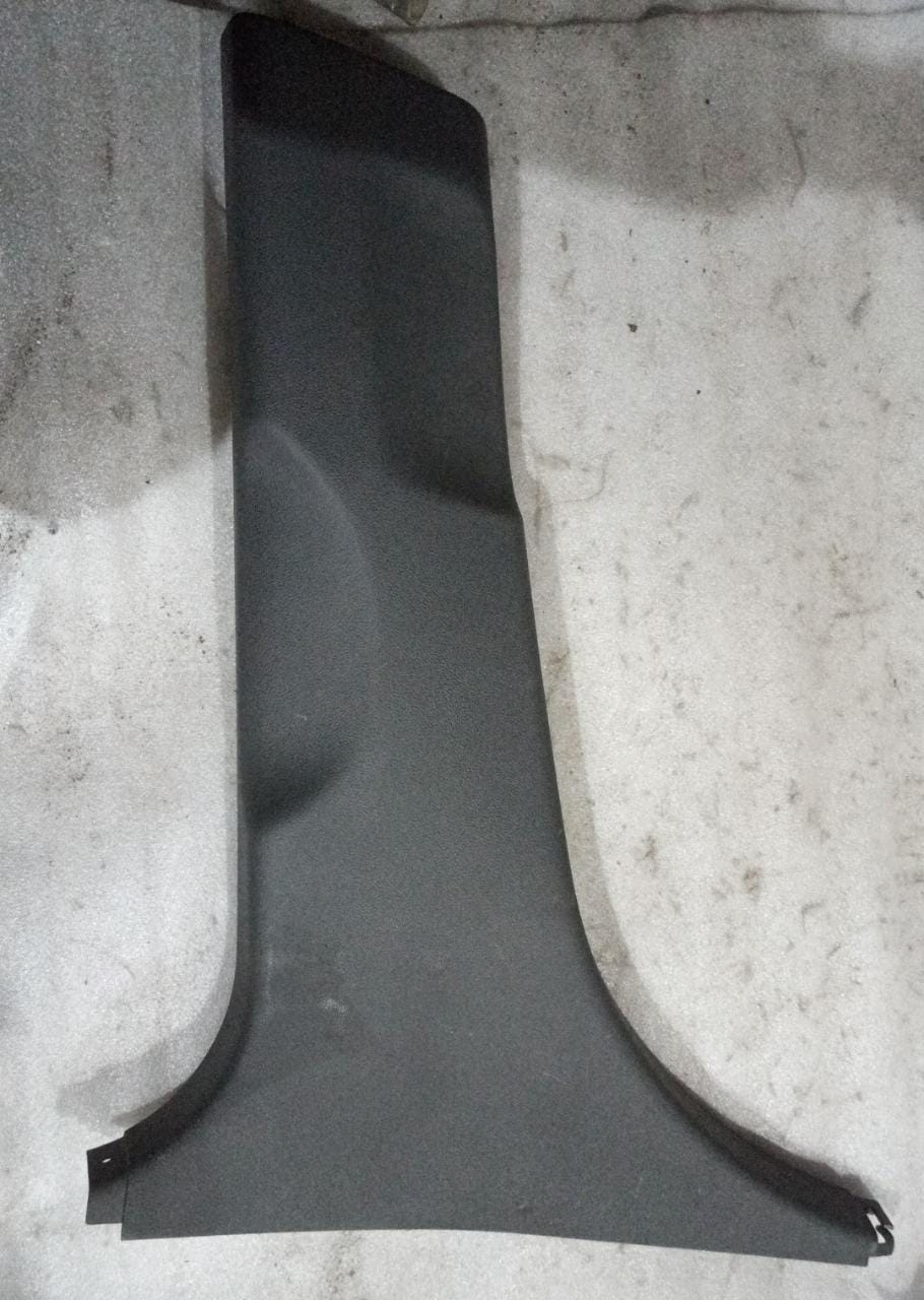 CarTrends Chevrolet Beat LH lower pillar molding assembly garnish, spare part showing the black plastic trim.