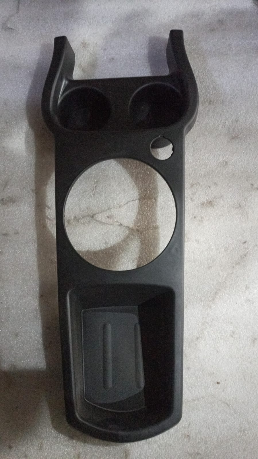 CarTrends Spark console cover for vehicle spare parts, showing the black protective cover for the infotainment system.