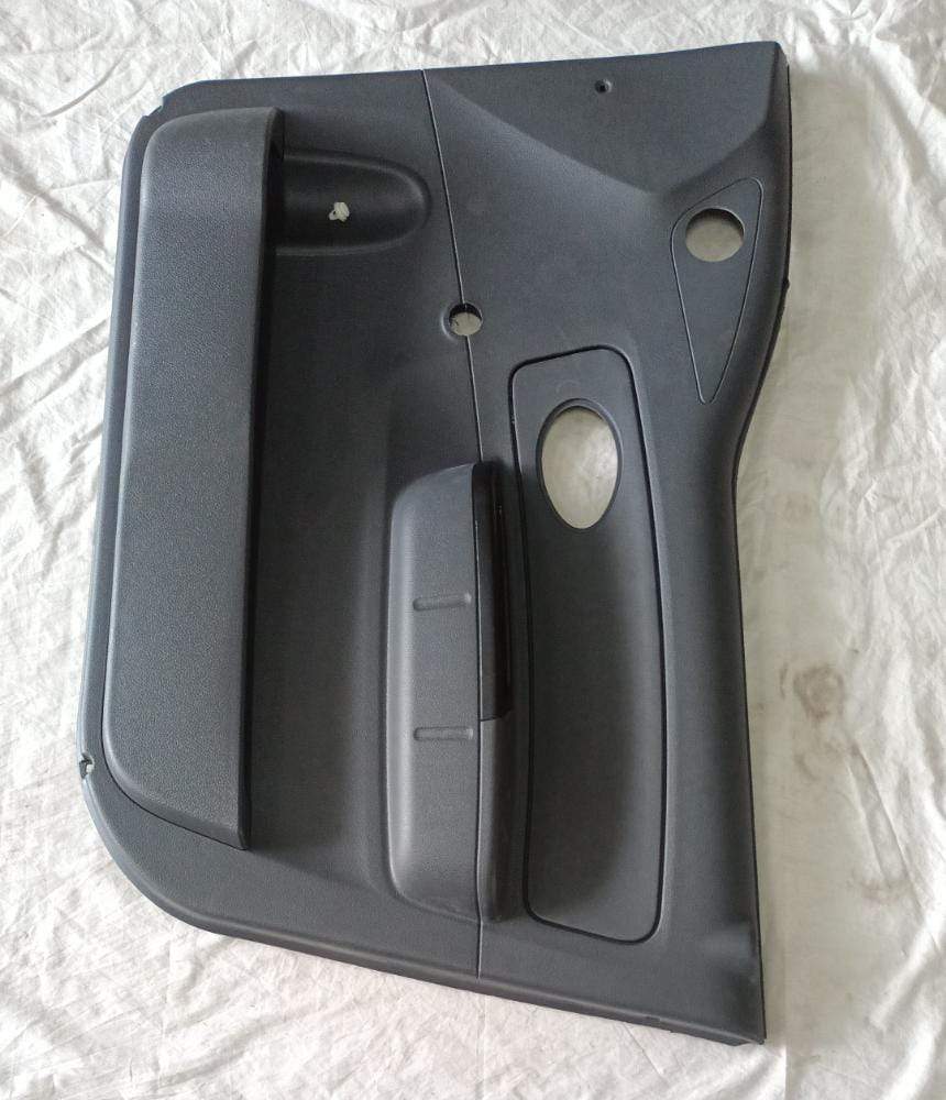 CarTrends Chevrolet Spark front right door trim spare part, close-up view of the black exterior trim piece.