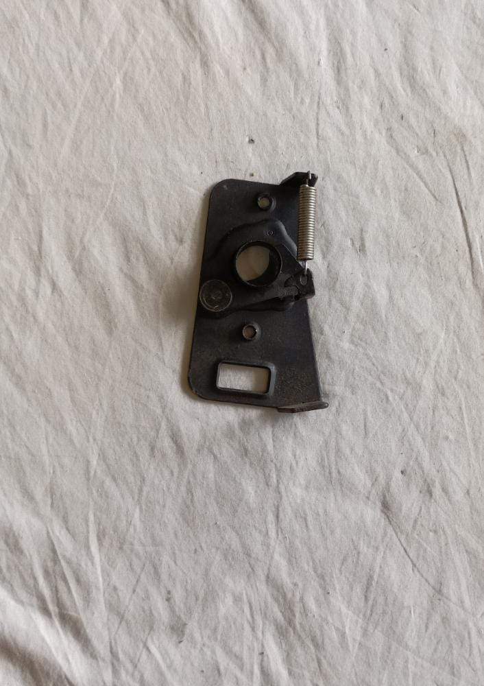 CarTrends Chevrolet Aveo hood latch assembly, spare part for vehicle hood latch replacement, shown in the image.