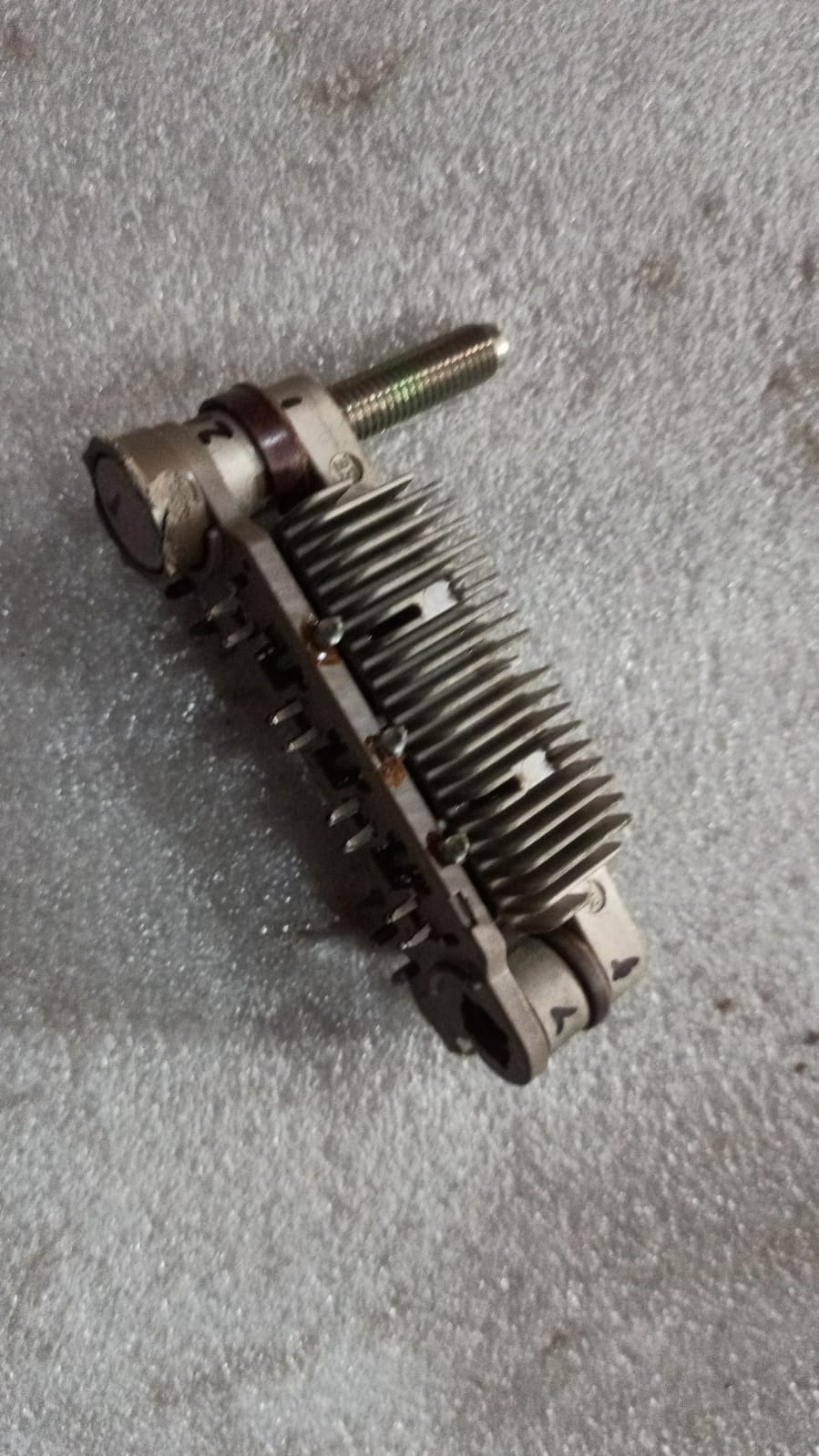 CarTrends Chevrolet Aveo rectifier assembly, a spare auto part showing electrical components and wiring for vehicle repair.