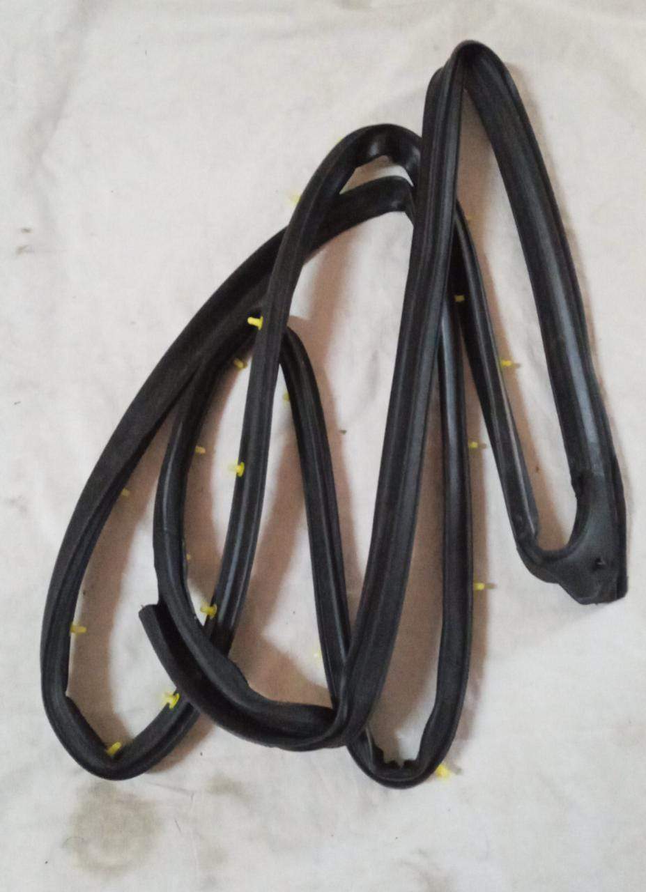 CarTrends Weatherstrip Spark rear left door spare part for vehicle, showing the rubber seal and installation details.