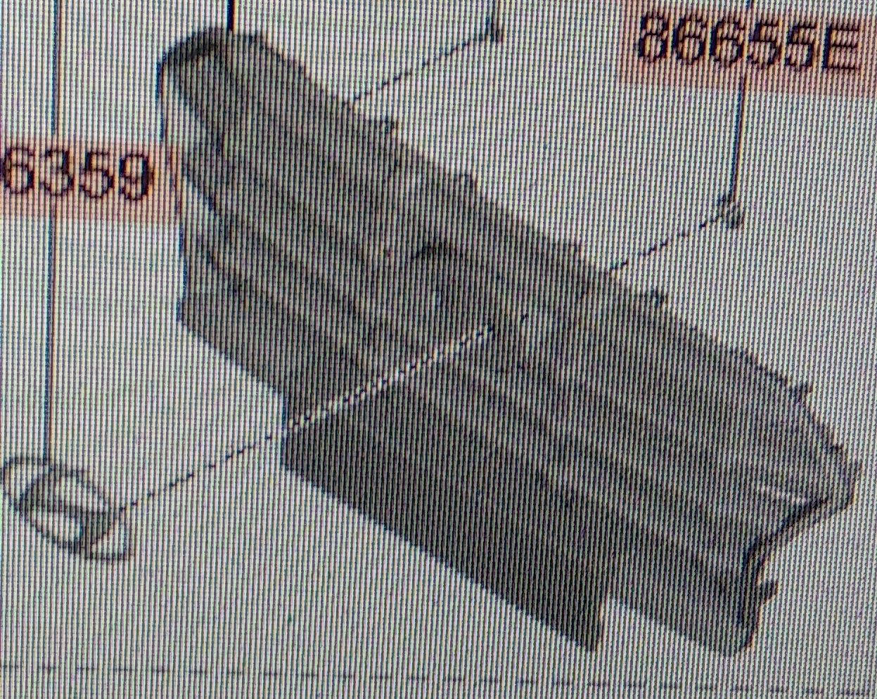 CarTrends radiator grille for Creta New, spare part showing the front view of the vehicle's radiator grille.